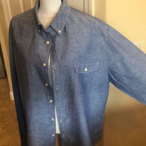 Medona Tailored Fit Tall button Down Shirt XXL